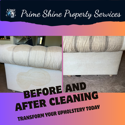 Sectional Deep Cleaning - ✨ From dull to dazzling! ✨ Check out this incredible transformation after our professional cleaning service. Our team used advanced DryMaster technology to lift dirt, remove stains, and refresh every fiber—leaving this space spotless and fresh. Whether it’s carpets, upholstery, or tile, Prime Shine delivers results you can see (and smell) instantly. 💎 Ready to love your home again? Book your shine today!
