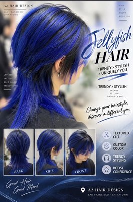 Bleaching and dyeing, dyeing - 為你提供適合填入 Yelp 作品集/專案描述的文字,提供「繁體中文」與「英文」兩種版本,方便直接複製使用:
繁體中文版本:
> 這款漸層漂染設計專為展現個人風格而打造。我們採用專業溫和的漂髮手法,褪去底層沉悶髮色,並結合細緻的挑染與漸層過渡,呈現輕盈透亮的霧面質感。操作過程中同步加入深層結構護髮,最大程度保留髮質的光澤與彈性。不管是自然光下還是室內燈光,層次感都非常分明!
>
英文版本(Yelp 客群通用):
> Custom bleach & balayage design tailored for dimension and effortless style. We used a gentle lifting technique combined with seamless blending to create a soft, dimensional blonde/ash finish. A bond-building structural treatment was included throughout the process to maintain hair health, shine, and elasticity.
> Bleaching and dyeing, dyeing - 為你提供適合填入 Yelp 作品集/專案描述的文字,提供「繁體中文」與「英文」兩種版本,方便直接複製使用:
繁體中文版本:
> 這款漸層漂染設計專為展現個人風格而打造。我們採用專業溫和的漂髮手法,褪去底層沉悶髮色,並結合細緻的挑染與漸層過渡,呈現輕盈透亮的霧面質感。操作過程中同步加入深層結構護髮,最大程度保留髮質的光澤與彈性。不管是自然光下還是室內燈光,層次感都非常分明!
>
英文版本(Yelp 客群通用):
> Custom bleach & balayage design tailored for dimension and effortless style. We used a gentle lifting technique combined with seamless blending to create a soft, dimensional blonde/ash finish. A bond-building structural treatment was included throughout the process to maintain hair health, shine, and elasticity.
>
