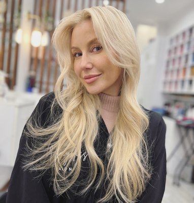 Coloring services - We using olaplex and bonding treatments all our formulas
Most important thing you hair has to be healthy and make our clients happy … Coloring services - We using olaplex and bonding treatments all our formulas
Most important thing you hair has to be healthy and make our clients happy …
