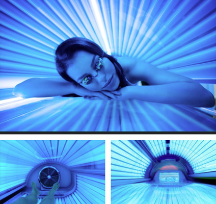 Tanning - We are excited to finally be introducing our tanning services!!!
We have two beds. One level 3, 10 minute stand up bed and one level 2, 15 minute lay down bed. 
Our lay down bed includes facial bulbs to safely tan your beautiful face.