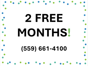 Move-In Special - 2 Free Months - Please call or drop by the office! Our friendly staff is waiting to welcome you to the family. Move-In Special - 2 Free Months - Please call or drop by the office! Our friendly staff is waiting to welcome you to the family.