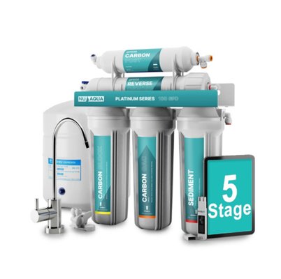 Reverse osmosis system - Here the customer wanted a new reverse osmosis system so they could have a seperate drinking faucet