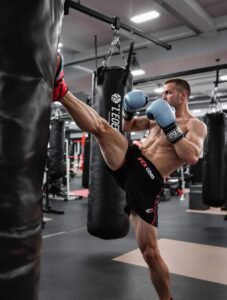 Kickboxing and Boxing - Downtown Vancouver Kickboxing and Boxing: Whether you’re a beginner or a seasoned striker, Kalev Fitness offers a dynamic training experience rooted in strength, stamina, and skill. Our programs are more than just workouts—they’re an empowering journey that helps you burn calories, relieve stress, and build confidence through each punch and kick.
Full-Body Workouts
- Burn calories, tone muscles, and boost endurance in every session.
Stress Relief
- Feel empowered as you release tension and channel your energy into movement.
Skill Development
- Master punching, kicking, and defensive techniques with guidance from expert trainers.
Inclusive for All Levels
- Whether you’re a beginner or an advanced athlete, our sessions are tailored to your needs.
Gym Membership Benefits
Your gym membership includes everything you need to succeed:
- Monthly goal reviews to track your progress.
- Nutrition coaching to optimize your results.
- Full-service facilities, including private showers, toiletries, and towel service.
- Filtered water stations for hydration.
Optional Extras
Customize your membership with additional services:
- Online Personal Training Programs.
- Pre-Workout Energy Supplements.
- Post-Workout Protein Shakes.
- Laundry Service.
- Locker Rental. Kickboxing and Boxing - Downtown Vancouver Kickboxing and Boxing: Whether you’re a beginner or a seasoned striker, Kalev Fitness offers a dynamic training experience rooted in strength, stamina, and skill. Our programs are more than just workouts—they’re an empowering journey that helps you burn calories, relieve stress, and build confidence through each punch and kick.
Full-Body Workouts
- Burn calories, tone muscles, and boost endurance in every session.
Stress Relief
- Feel empowered as you release tension and channel your energy into movement.
Skill Development
- Master punching, kicking, and defensive techniques with guidance from expert trainers.
Inclusive for All Levels
- Whether you’re a beginner or an advanced athlete, our sessions are tailored to your needs.
Gym Membership Benefits
Your gym membership includes everything you need to succeed:
- Monthly goal reviews to track your progress.
- Nutrition coaching to optimize your results.
- Full-service facilities, including private showers, toiletries, and towel service.
- Filtered water stations for hydration.
Optional Extras
Customize your membership with additional services:
- Online Personal Training Programs.
- Pre-Workout Energy Supplements.
- Post-Workout Protein Shakes.
- Laundry Service.
- Locker Rental.