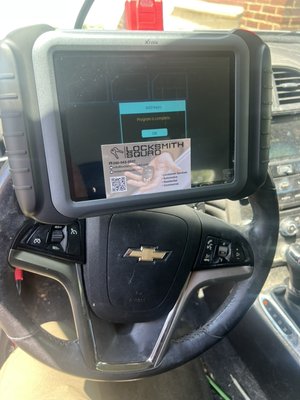Programming Transponder Key!
Chevy Malibu 2016 - Costumer lost all the Keys. Programming Transponder Key!
Chevy Malibu 2016 - Costumer lost all the Keys.
