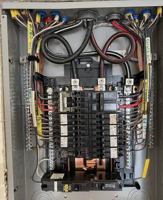Panel Installations & Repairs - These panels were either brand new installations or needed to be repaired.