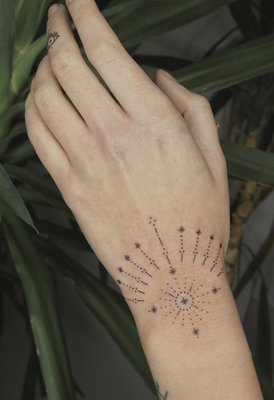 Fine line tattoos - The fine line style of tattooing is typically created by using either a single needle or three. This allows for very fine and precise lines that can be used to create small and delicate details.