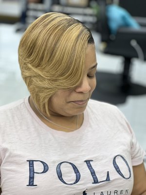 Traditional sewing-in, hair extensions, quick weave, knotless braids , cornrows, perms, dread retwist, interlocking dreads, wash, color - We offer unisex hair services, men’s braids and haircuts also dread retwist, sew-in, lace wigs, quick weaves, braids, wash perm. All is welcome satisfaction guaranteed. Traditional sewing-in, hair extensions, quick weave, knotless braids , cornrows, perms, dread retwist, interlocking dreads, wash, color - We offer unisex hair services, men’s braids and haircuts also dread retwist, sew-in, lace wigs, quick weaves, braids, wash perm. All is welcome satisfaction guaranteed.