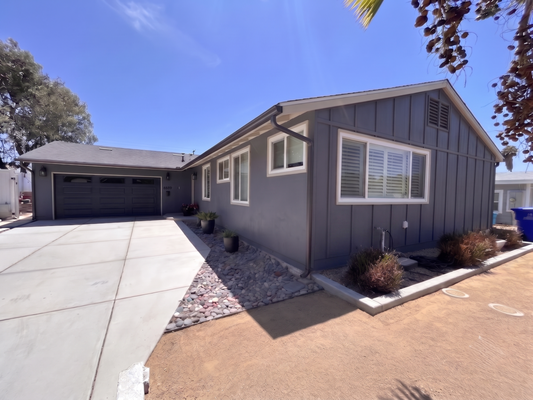 Home Remodel - Exterior upgrades: new roof, fascia, siding, stucco, electrical, and pool. Repaired water- and termite-damaged areas.
Let me know if you’d like any more revisions! Home Remodel - Exterior upgrades: new roof, fascia, siding, stucco, electrical, and pool. Repaired water- and termite-damaged areas.
Let me know if you’d like any more revisions!