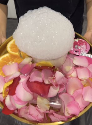 FLEUR PEDICURE - Our ROYALTY PEDI is a MUST TRY!!! We are the only one who offer this type of pedicure service!!! This Royalty pedicure will ensure you feel like you are a Royalty! This is one of the BEST PEDICURE IN TOWN!!! Only for $55
*this pedicure price is without gel polish FLEUR PEDICURE - Our ROYALTY PEDI is a MUST TRY!!! We are the only one who offer this type of pedicure service!!! This Royalty pedicure will ensure you feel like you are a Royalty! This is one of the BEST PEDICURE IN TOWN!!! Only for $55
*this pedicure price is without gel polish