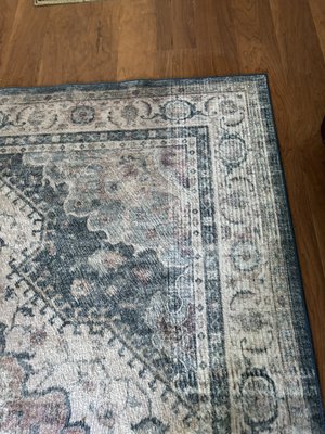 Area rug and headboard/footboard cleaning - Area rug and footboard/ headboard cleaning. Customer said pets likes to rub against footboard. We were about to extract and get it as clean as possible.