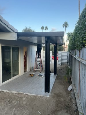 Aluminum patio cover - Aluminum Patio cover