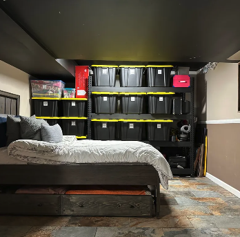 5S Declutter, Sort & Shine Basements - Before and Afters