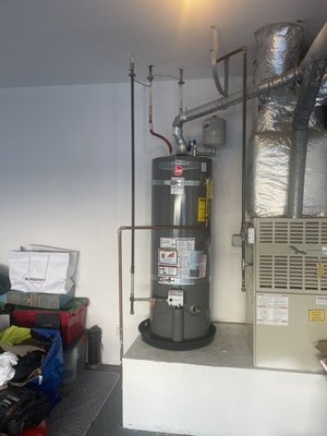 Water heater replacement - Water heater replacement. Water heater replacement - Water heater replacement.
