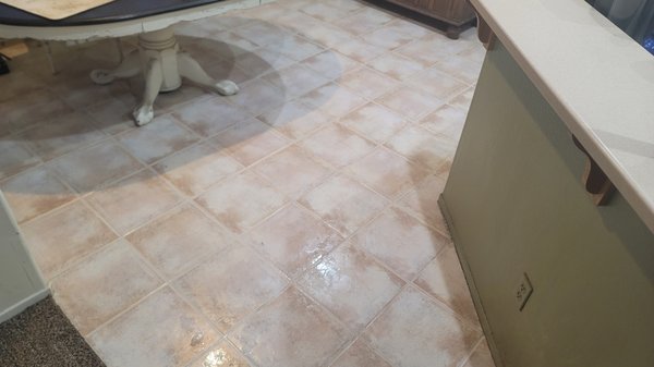 Grout Cleaning in Murrieta, CA - Kitchen tile needed a thorough cleaning. Customer was extremely happy with results. We sealed the grout afterwards to prevent dirty water from penetrating the surface Grout Cleaning in Murrieta, CA - Kitchen tile needed a thorough cleaning. Customer was extremely happy with results. We sealed the grout afterwards to prevent dirty water from penetrating the surface