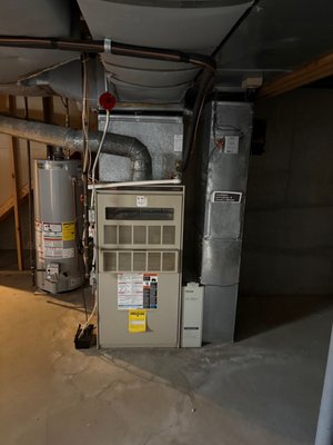 Furnace Replacement - This furnace replacement was done because the old furnace failed out maintenance inspection for CO. We removed the old furnace and replaced with a new more efficient furnace. Furnace Replacement - This furnace replacement was done because the old furnace failed out maintenance inspection for CO. We removed the old furnace and replaced with a new more efficient furnace.