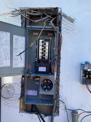 Panel upgrades - These are some pictures from a few panel upgrades Capistrano Electric has done