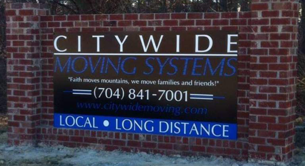 Citywide Moving Systems Inc. - Citywide Moving Systems, Inc. of Charlotte NC is family owned and operated with over 27 years of experience in the moving industry. Our professional movers are trained, experienced and dedicated to make sure that customer service and satisfaction is our top priority! We have a reputation for moving furniture professionally and safely that reaches beyond Charlotte, NC from coast to coast. Our services include packing, Local Household Moving (excluding storage bldgs & hot tubs), and Long Distance Household Moving. We offer a full-time sales and administrative moving staff who are dedicated to satisfying your needs and answering any questions you may have before, during and after your move. Citywide Moving Systems also offers a 32,000 sq. ft. Climate Controlled Storage Facility for customers who need to store furniture until their homes are ready or just for those items you may not need right away. Please visit our website at www.citywidemoving.com for more information or call 
(704) 841-7001and one of our representatives will be glad to assist you.