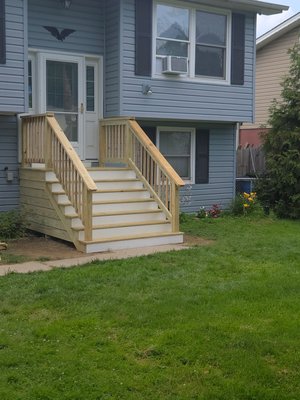 front entry upgrade - these steps were due for an upgrade front entry upgrade - these steps were due for an upgrade