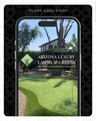 Arizona Luxury Lawns - Case Study - Take a look at how Arizona Luxury Lawns partnered with IDG to enhance their digital presence and stand out in the turf industry. In this case study, you’ll see a breakdown of their goals, the strategies we implemented, and the results that followed.
From showcasing their installations to strengthening their online visibility, this project highlights how the right marketing approach can elevate a brand and drive real growth.
Explore the full story and see how IDG helps businesses like Arizona Luxury Lawns shine online. Arizona Luxury Lawns - Case Study - Take a look at how Arizona Luxury Lawns partnered with IDG to enhance their digital presence and stand out in the turf industry. In this case study, you’ll see a breakdown of their goals, the strategies we implemented, and the results that followed.
From showcasing their installations to strengthening their online visibility, this project highlights how the right marketing approach can elevate a brand and drive real growth.
Explore the full story and see how IDG helps businesses like Arizona Luxury Lawns shine online.