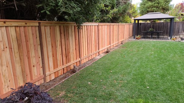 Wood Fence - Thinking About Repairing or Replacing Your Wood Fence? Here's What You Should Know
If you’re a homeowner with an aging or damaged wood fence, you’re not alone. Over time, exposure to sun, rain, wind, and soil movement can wear down even the best-built fences. Whether your fence is leaning, rotting, missing boards, or simply past its prime, it may be time to consider a wood fence repair or full replacement.
At Fantastic Fence, we specialize in both repairs and new installations—and we offer a variety of high-quality options to make your yard shine again.
Why Choose Redwood or Cedar?
When it comes to wood fencing, two of the best choices are redwood and cedar. These wood types are naturally resistant to rot, insects, and decay, making them ideal for the California climate. Not only are they durable, but they also look stunning—redwood in particular offers rich, warm tones that give your property a high-end feel.
A Fence That Frames Your Home
Your fence isn’t just a boundary—it’s the frame around your yard. A well-built, beautiful wood fence instantly enhances curb appeal, defines your outdoor space, and creates a warm, welcoming environment. Whether you’re prepping for entertaining, upgrading your landscaping, or just looking to add value to your home, a new fence is one of the smartest investments you can make.
Customizable Styles for Every Need
We offer a wide range of wood fence styles to suit your taste and needs:
Want more privacy? Go with board-on-board construction that overlaps pickets to eliminate gaps.
Need extra height? We can build fences taller than the standard for more security or to block unwanted views.
Want a cleaner look that lasts longer? Ask about our hidden steel post system. These posts are built into the fence for support but hidden from view, giving you the strength of steel without sacrificing the look of wood.
Whether you’re interested in a simple fence repair, replacing a few posts, or a full custom wood fence installation, we’re here to help.
If you’re ready to transform your yard with a new redwood or cedar fence, contact Fantastic Fence today for a free estimate. We’ll walk your property, review your options, and help you create the perfect frame for your home. Wood Fence - Thinking About Repairing or Replacing Your Wood Fence? Here's What You Should Know
If you’re a homeowner with an aging or damaged wood fence, you’re not alone. Over time, exposure to sun, rain, wind, and soil movement can wear down even the best-built fences. Whether your fence is leaning, rotting, missing boards, or simply past its prime, it may be time to consider a wood fence repair or full replacement.
At Fantastic Fence, we specialize in both repairs and new installations—and we offer a variety of high-quality options to make your yard shine again.
Why Choose Redwood or Cedar?
When it comes to wood fencing, two of the best choices are redwood and cedar. These wood types are naturally resistant to rot, insects, and decay, making them ideal for the California climate. Not only are they durable, but they also look stunning—redwood in particular offers rich, warm tones that give your property a high-end feel.
A Fence That Frames Your Home
Your fence isn’t just a boundary—it’s the frame around your yard. A well-built, beautiful wood fence instantly enhances curb appeal, defines your outdoor space, and creates a warm, welcoming environment. Whether you’re prepping for entertaining, upgrading your landscaping, or just looking to add value to your home, a new fence is one of the smartest investments you can make.
Customizable Styles for Every Need
We offer a wide range of wood fence styles to suit your taste and needs:
Want more privacy? Go with board-on-board construction that overlaps pickets to eliminate gaps.
Need extra height? We can build fences taller than the standard for more security or to block unwanted views.
Want a cleaner look that lasts longer? Ask about our hidden steel post system. These posts are built into the fence for support but hidden from view, giving you the strength of steel without sacrificing the look of wood.
Whether you’re interested in a simple fence repair, replacing a few posts, or a full custom wood fence installation, we’re here to help.
If you’re ready to transform your yard with a new redwood or cedar fence, contact Fantastic Fence today for a free estimate. We’ll walk your property, review your options, and help you create the perfect frame for your home.