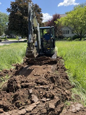 Excavating Services - At Argent Solutions, we specialize in high-quality excavating services for residential, commercial, and industrial projects. With years of experience and a commitment to excellence, we provide safe, efficient, and precise excavation solutions tailored to your needs.

Our services include:
✅ Site Preparation & Land Clearing
✅ Grading & Leveling
✅ Trenching for Utilities & Drainage
✅ Demolition & Debris Removal
✅ Driveway & Roadway Excavation

We take pride in using state-of-the-art equipment and skilled operators to ensure every job is completed on time and within budget. Customer satisfaction is our top priority, and we work closely with clients to deliver results that exceed expectations.