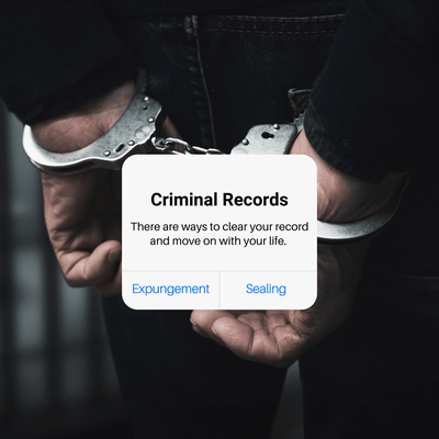 Criminal Record Clearance & Expungement - There are ways to clear your record and move on with your life. Call our attorney for a free initial consultation about criminal record clearance and expungement.