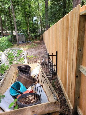 kingwood area - tear out haul off way same day we provide new installation red cedar privacy fence kingwood area - tear out haul off way same day we provide new installation red cedar privacy fence