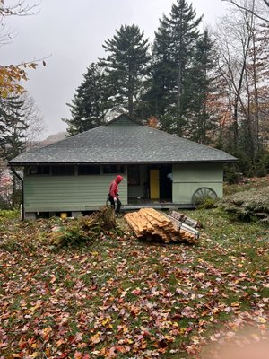 New Meatl Roof install  - New metal roof installed on main house shed and boathouse New Meatl Roof install  - New metal roof installed on main house shed and boathouse