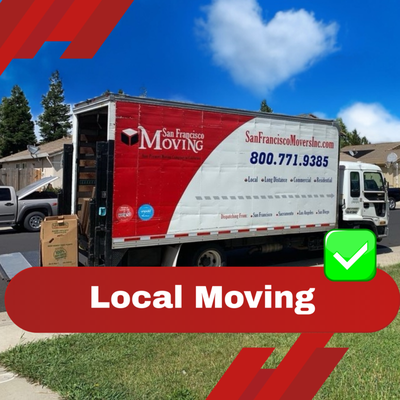 THANK YOU - Let’s be honest, nobody likes moving: it’s stressful, time-consuming and disruptive. Luckily, San Francisco Moving, your premier moving company in California, can make your next local move easy and stress-free. Our team of highly qualified moving professionals will take care of your belongings every step of the way. Having been in business since 2010, we have honed our moving procedures to perfection. Whether you’re moving your belongings from a small studio apartment or relocating your industrial space, we will make sure that all the items arrive to your new location undamaged and accounted for. For best results, we can even send our team to professionally pack up all your items before the move using our own packing supplies. San Francisco Moving also has its own temperature-regulated storage facility, making us the ideal choice for clients that need to store belongings for a period of time before moving them to the new location. No matter how small or large your move is, call us today to book premium-quality moving services. THANK YOU - Let’s be honest, nobody likes moving: it’s stressful, time-consuming and disruptive. Luckily, San Francisco Moving, your premier moving company in California, can make your next local move easy and stress-free. Our team of highly qualified moving professionals will take care of your belongings every step of the way. Having been in business since 2010, we have honed our moving procedures to perfection. Whether you’re moving your belongings from a small studio apartment or relocating your industrial space, we will make sure that all the items arrive to your new location undamaged and accounted for. For best results, we can even send our team to professionally pack up all your items before the move using our own packing supplies. San Francisco Moving also has its own temperature-regulated storage facility, making us the ideal choice for clients that need to store belongings for a period of time before moving them to the new location. No matter how small or large your move is, call us today to book premium-quality moving services.