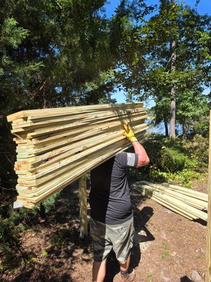Fence work - Bunch of fences we have done Fence work - Bunch of fences we have done