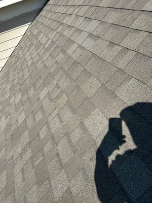 Hail Damage in Allen Texas - Found roof damaged by hail in Allen Texas Hail Damage in Allen Texas - Found roof damaged by hail in Allen Texas