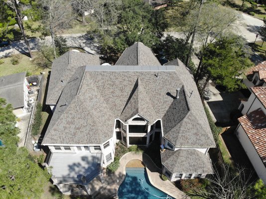 Residential Roofing Replacement - Residential roofing replacement in Memorial area. We made this big house in just 2 days! Residential Roofing Replacement - Residential roofing replacement in Memorial area. We made this big house in just 2 days!