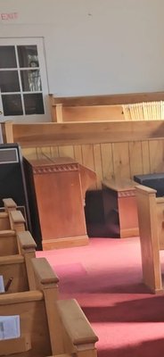 Piano Move 2024 - We moved this piano on a four-wheel dolly from an art studio to a church. It was placed according to customer specifications.