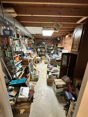 Basement cleanout before putting house on market! - Are years of accumulated “stuff” taking up valuable space in your home? Or maybe you’re preparing to downsize & just realizing how much there is to sort & go through?

That’s how this client felt when we got a call on a Monday afternoon. They were prepping this home to go on the market, and they needed a quick turnaround time. We quickly sent out one of our friendly estimators, & had them on the schedule less than 18 hours later! See our “After” photo for how it turned out!

This was just one area of the full home that needed to be purged. In total, we cleared over 4 truckloads worth of items in under 5 hours!