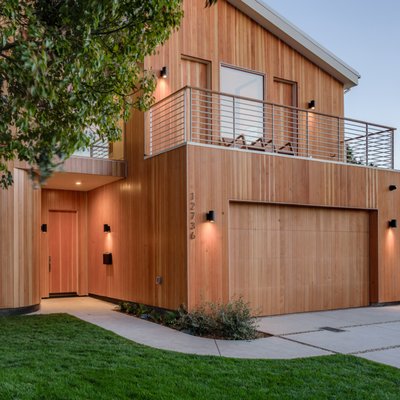 Douglas Fir Cladding + Bottega Legna Oliva - Douglas Fir - a premier choice for exterior cladding. It's density and grain pattern give it durability characteristics that rival many hardwoods and is naturally resistant to decay, cupping, and checking.
Bottega Legna Oliva - Inspired by Tonal Elements of Olive Orchards… Sunlit Trees, Soil & Dusty Orchards warm-up our French Oak Planks, delivering a classically vibrant fabric. Exclusively available at Conejo Hardwoods. Douglas Fir Cladding + Bottega Legna Oliva - Douglas Fir - a premier choice for exterior cladding. It's density and grain pattern give it durability characteristics that rival many hardwoods and is naturally resistant to decay, cupping, and checking.
Bottega Legna Oliva - Inspired by Tonal Elements of Olive Orchards… Sunlit Trees, Soil & Dusty Orchards warm-up our French Oak Planks, delivering a classically vibrant fabric. Exclusively available at Conejo Hardwoods.