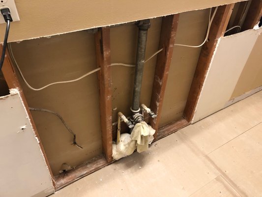 Dual vanity - Customer needed single vanity converted to dual Dual vanity - Customer needed single vanity converted to dual