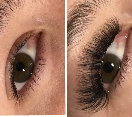 Before and After Photos - We offer a variety of lash options. Call or text today for your free consultation or to book directly. Before and After Photos - We offer a variety of lash options. Call or text today for your free consultation or to book directly.