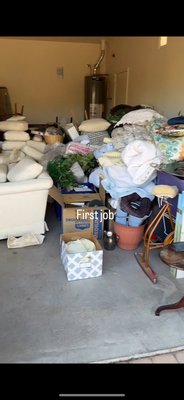 Garage clean out - This was a customer who reached out and needed a last-minute garage cleanup before house was staged for sale. We were able to come out the next day and take away all the furniture and junk. Garage clean out - This was a customer who reached out and needed a last-minute garage cleanup before house was staged for sale. We were able to come out the next day and take away all the furniture and junk.
