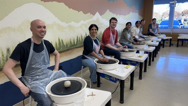 Jan 2025 and Feb 2025 classes - Learn potters wheel , hand building techniques .. different glazing techniques .. come join the fun! Jan 2025 and Feb 2025 classes - Learn potters wheel , hand building techniques .. different glazing techniques .. come join the fun!