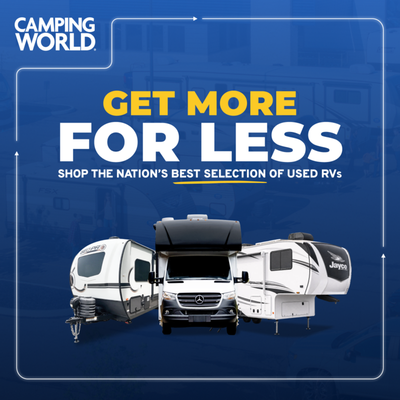 New & Used RV Sales in Woodstock - Browse new, used, and clearance RVs for sale at Camping World - Woodstock.  We have travel trailers, fifth wheels, pop-up campers, camper vans, & more, in every size and floor plan. Whether you're a couple or a big family, we'll help you find the right home base for all your adventures. Stop in and take a look.