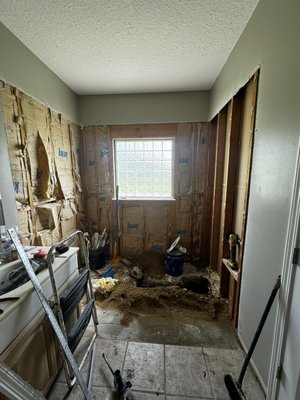 Ms. Marie’s Build - This remodel was done in a bathroom where a 30 year old garden tub was replaced by a beautiful tile shower. The homeowner had a great sense of taste when we spoke on color and design, and it really comes through in this immaculate build! Ms. Marie’s Build - This remodel was done in a bathroom where a 30 year old garden tub was replaced by a beautiful tile shower. The homeowner had a great sense of taste when we spoke on color and design, and it really comes through in this immaculate build!