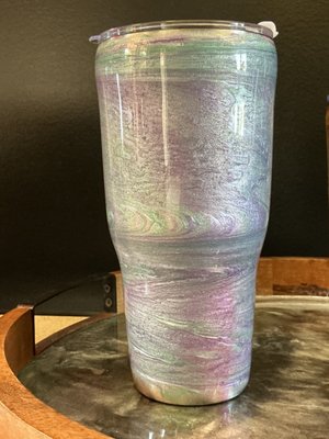 Resin Tumblers - Brighten your day with a thrilling, instructor-led experience where we walk you through creating your very own resin tumbler from our wide variety of colors, glitters, and shimmers to make sure you walk away with the cup of your dreams.