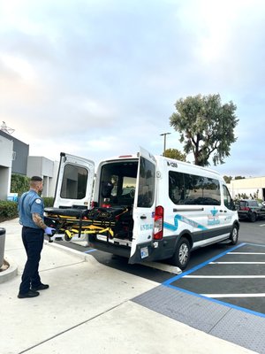 Wheelchair - NEXUS POINT TRANSPORTATION
GATEWAY TO BETTER HEALTH

At Nexus Point Transportation, our mission is to deliver safe, compassionate, and reliable Non-Emergency Medical Transportation across San Diego County—whether by standard vehicle, wheelchair, or gurney. We provide fully managed, door-to-door service with trained, caring drivers who support seniors and individuals with mobility or medical needs, so every ride feels dignified, comfortable, and on time. By handling the logistics, timing, and transportation with professionalism and heart, we empower our riders and their families to focus on what matters most: their health, independence, and peace of mind.