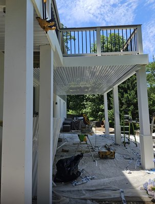 Deck  waterproofing system and - This solution provides reliable protection from moisture, ensuring a dry and functional space below while enhancing the deck’s durability and appearance. Built for performance and longevity!
