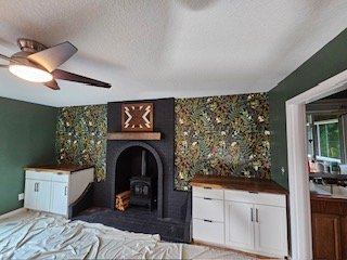 Wallpaper - Wallpapering an accent wall or doing the whole room can give a room such character.