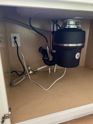 Garbage Disposal Installation - Garbage Disposal Installation: Efficiently installed a high-performance garbage disposal unit in a local home. Enjoy hassle-free kitchen waste management with our expert services! Garbage Disposal Installation - Garbage Disposal Installation: Efficiently installed a high-performance garbage disposal unit in a local home. Enjoy hassle-free kitchen waste management with our expert services!