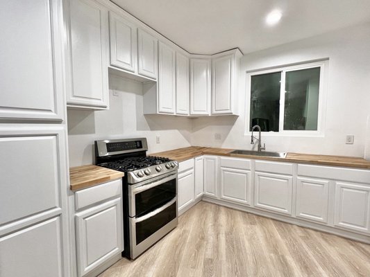 Kitchen Cabinet Refinish in Costa Mesa Area - We offer kitchen cabinet painting services to our clients, whether it's for the buyer or seller!