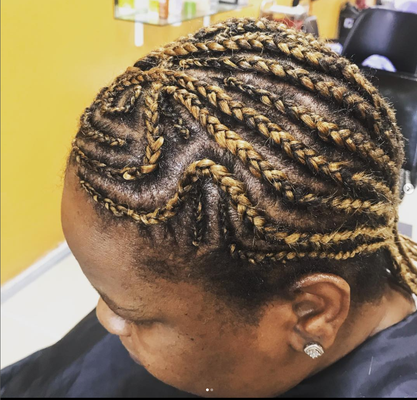 Colored Braids - Color Sets the tone! Book today!