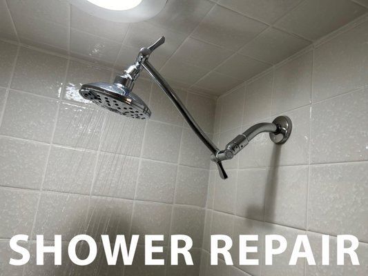 Shower Repair - The shower head fell off. I replaced it with a new one. Good as new! Shower Repair - The shower head fell off. I replaced it with a new one. Good as new!