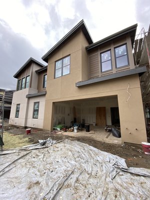 Sunnyvale Duets - 1st of 5 duets. New construction exterior custom duets, on corner lot. Sunnyvale Duets - 1st of 5 duets. New construction exterior custom duets, on corner lot.